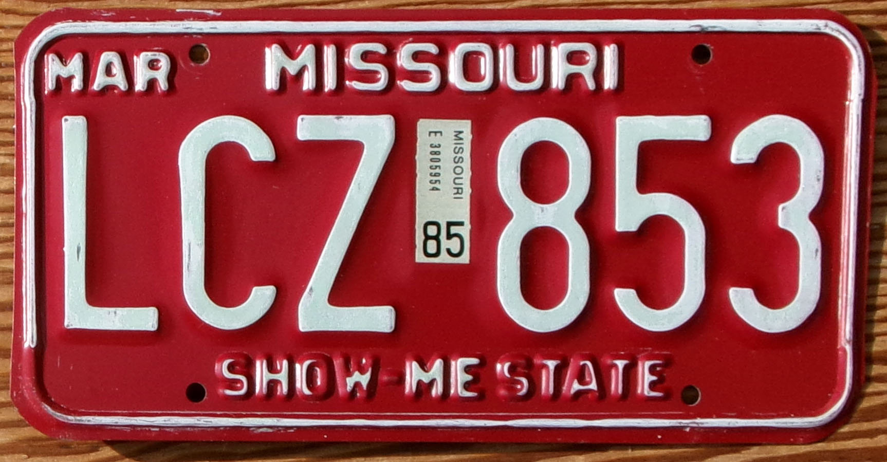 1985 Missouri vg