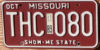 1989 Missouri vg+