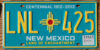 2011 New Mexico Centennial vg+