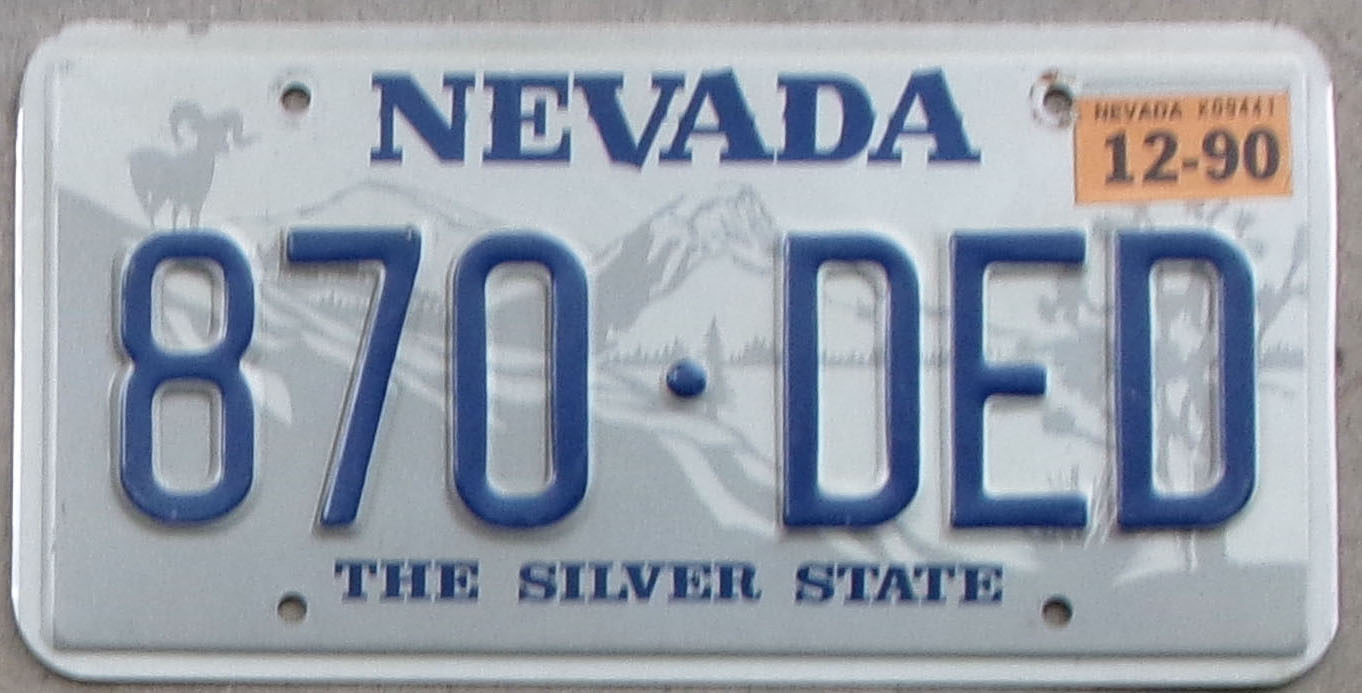 1990 Nevada vg