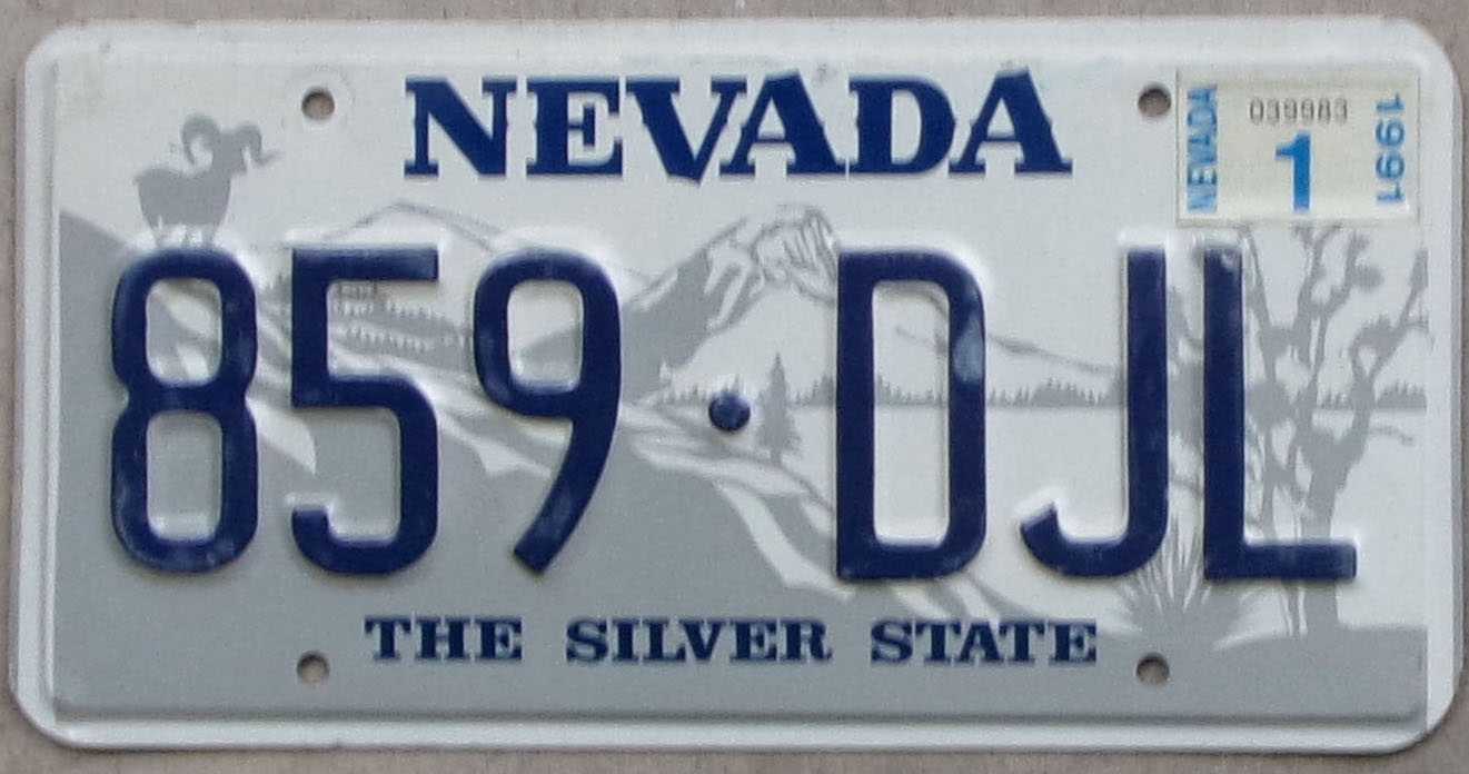 1991 Nevada vg
