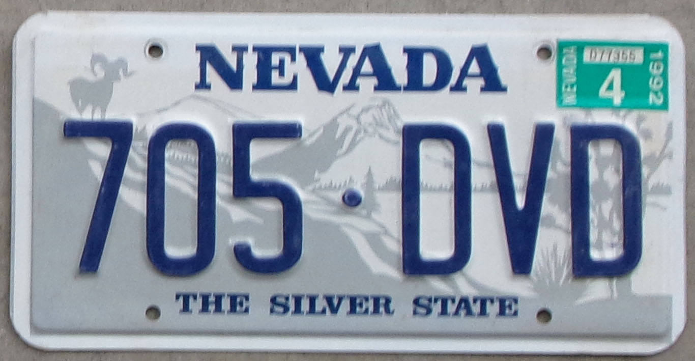 1992 Nevada vg