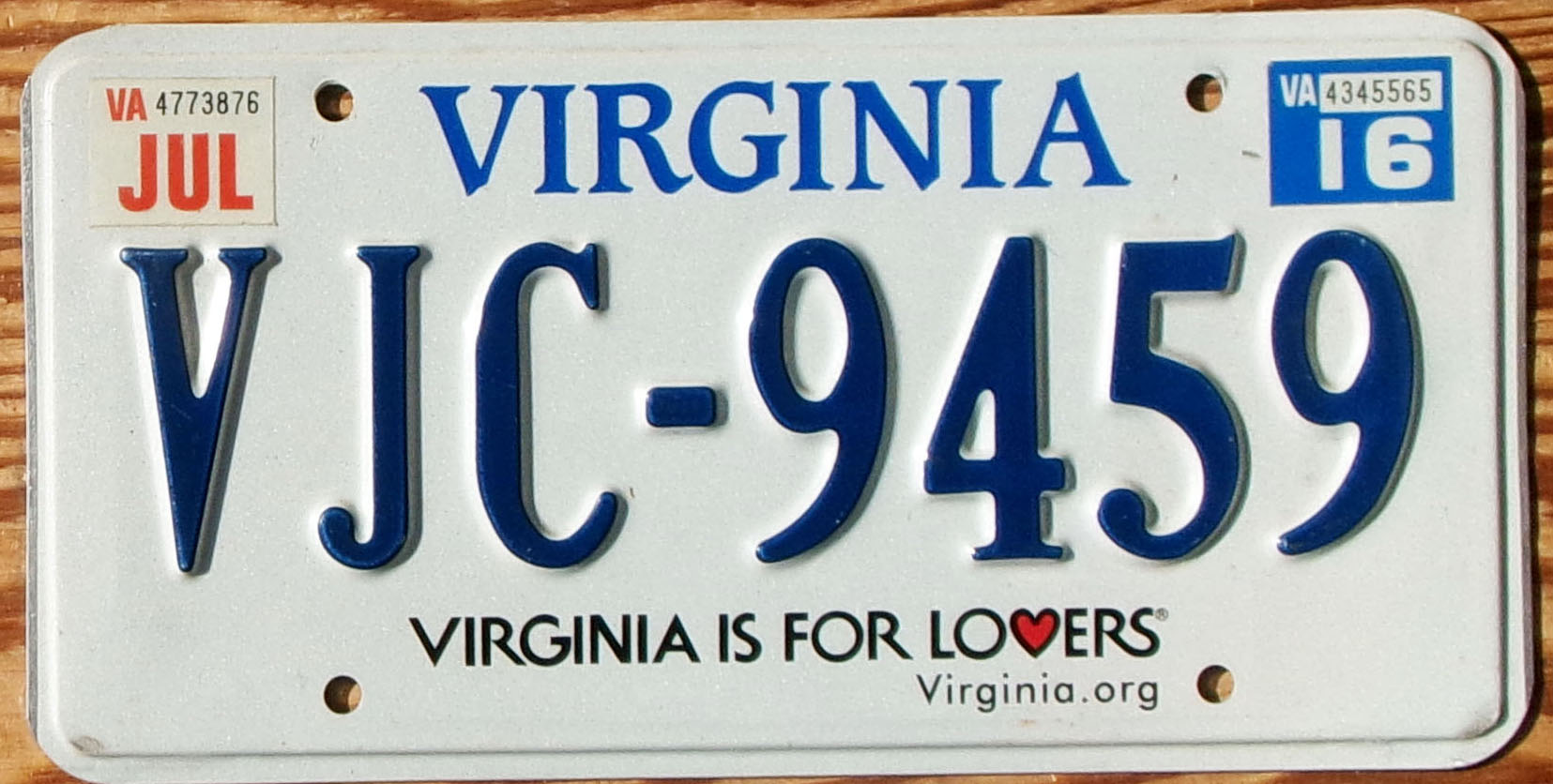 2016 Virginia exc