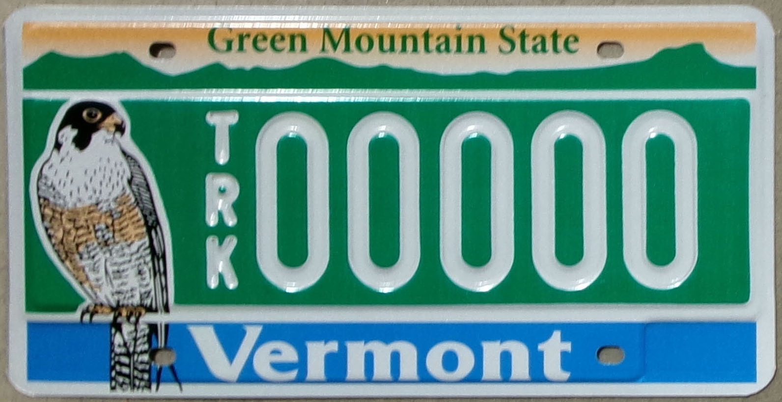1997 base Vermont truck sample Conservation mint