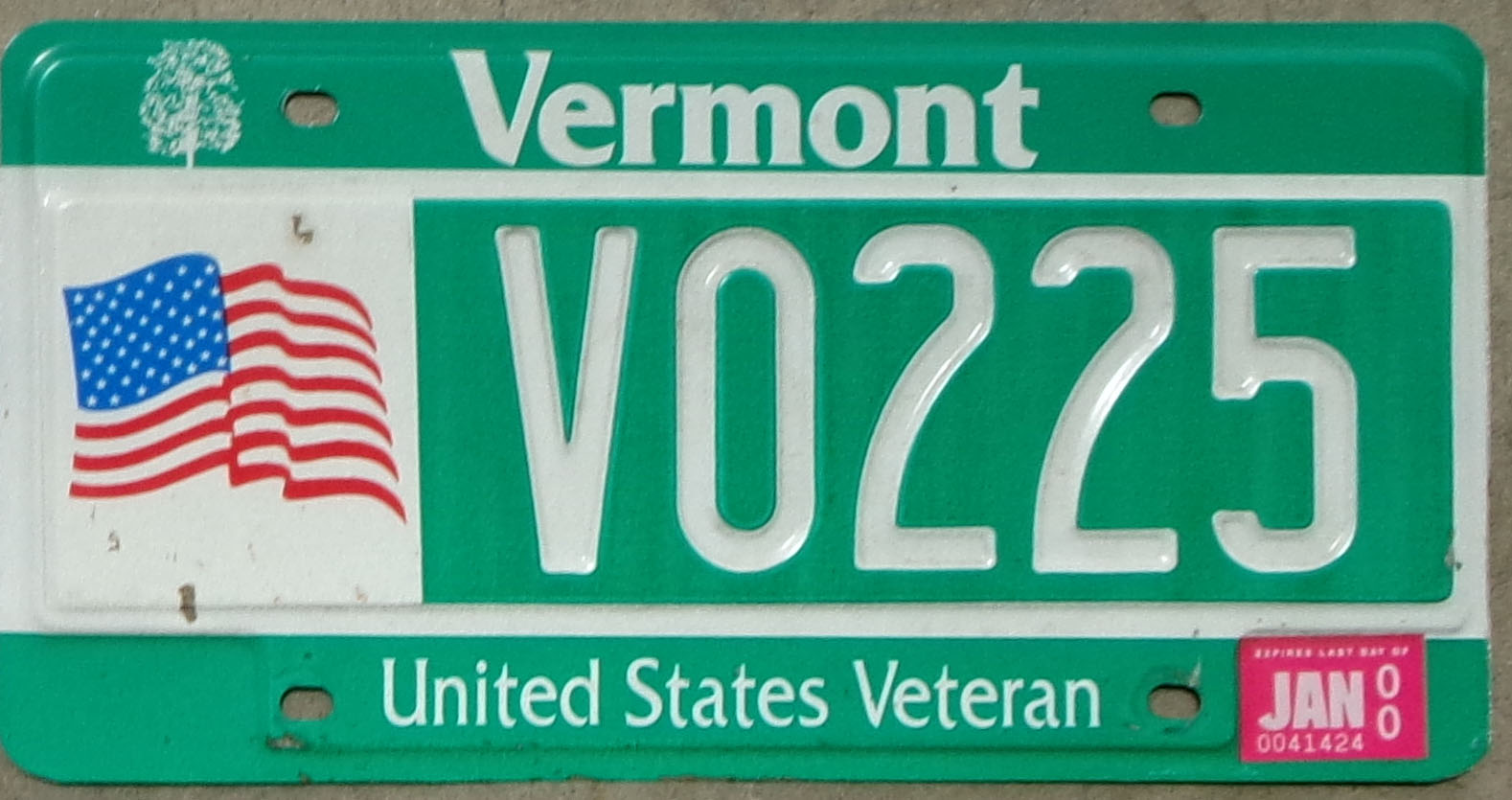 2000 Vermont Veteran vg