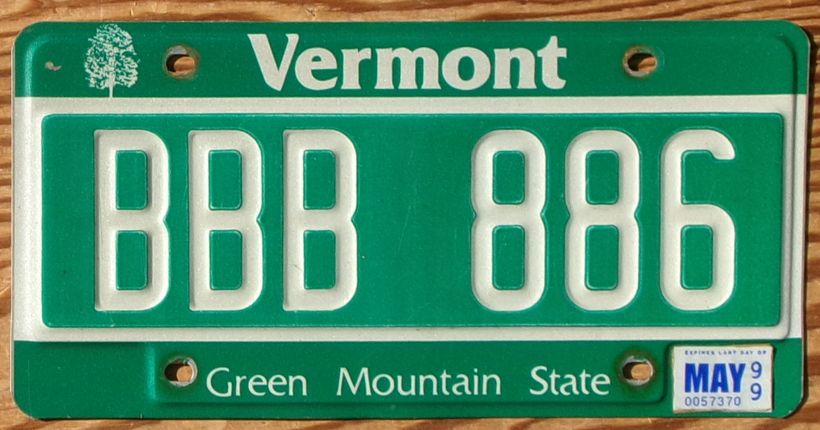 1999 Vermont vg-