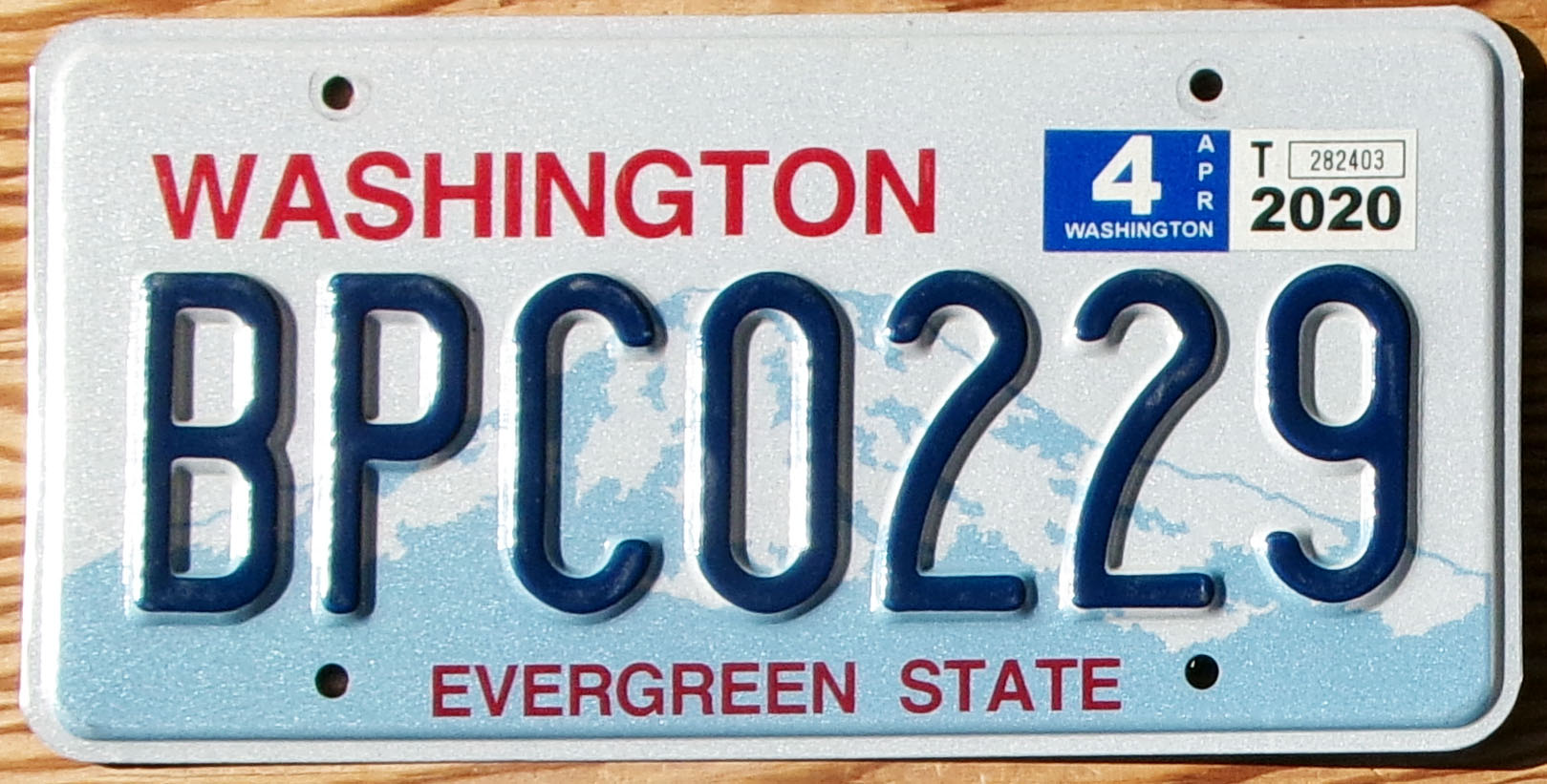 2020 Washington vg+