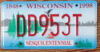 1998 Wisconsin sesquicentennial mint - NICE PLATE