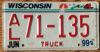 1999 Wisconsin truck vg-