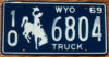 1969 Wyoming truck mint