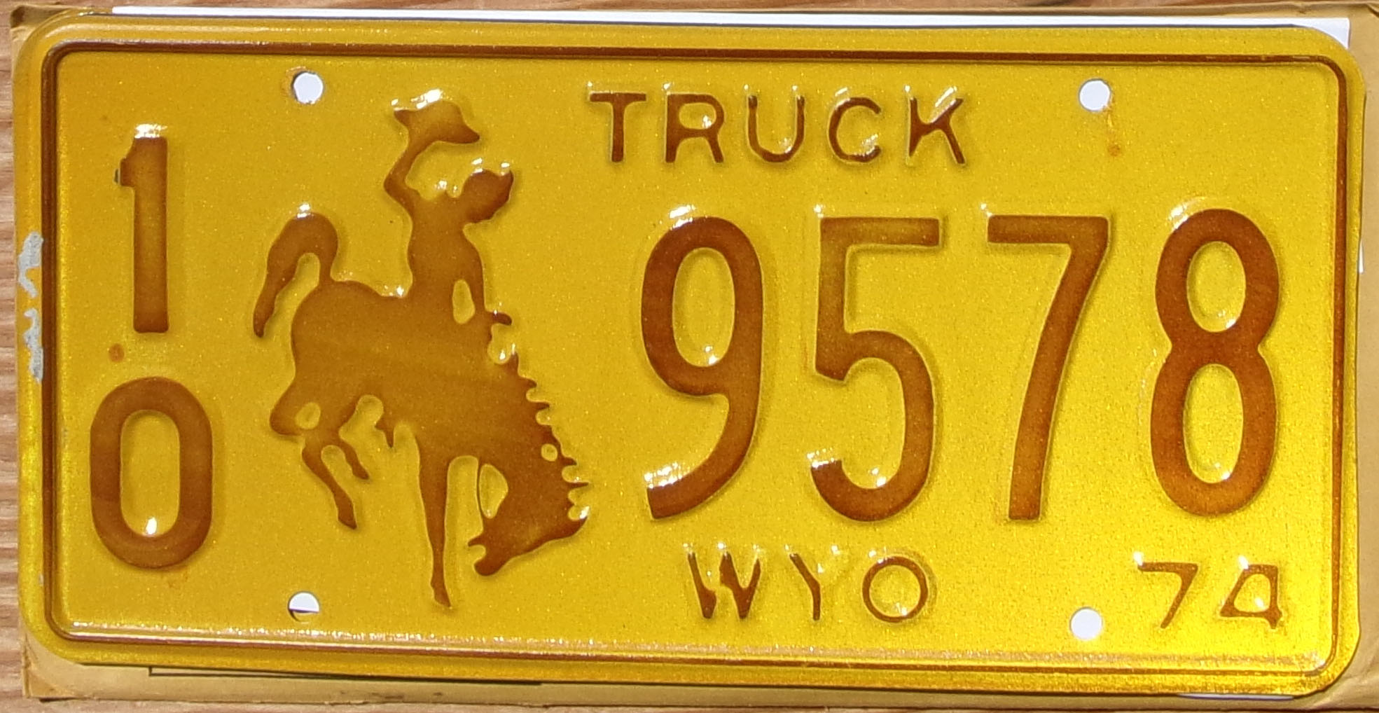 1974 Wyoming truck mint