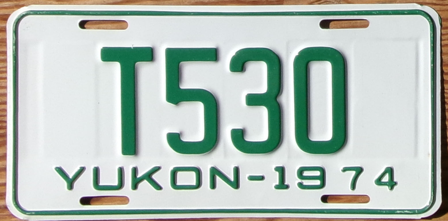 1974 Yukon Truck mint - NICE PLATE