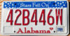 2004 Alabama nearly mint