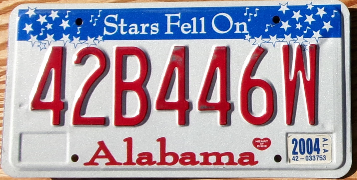 2004 Alabama nearly mint