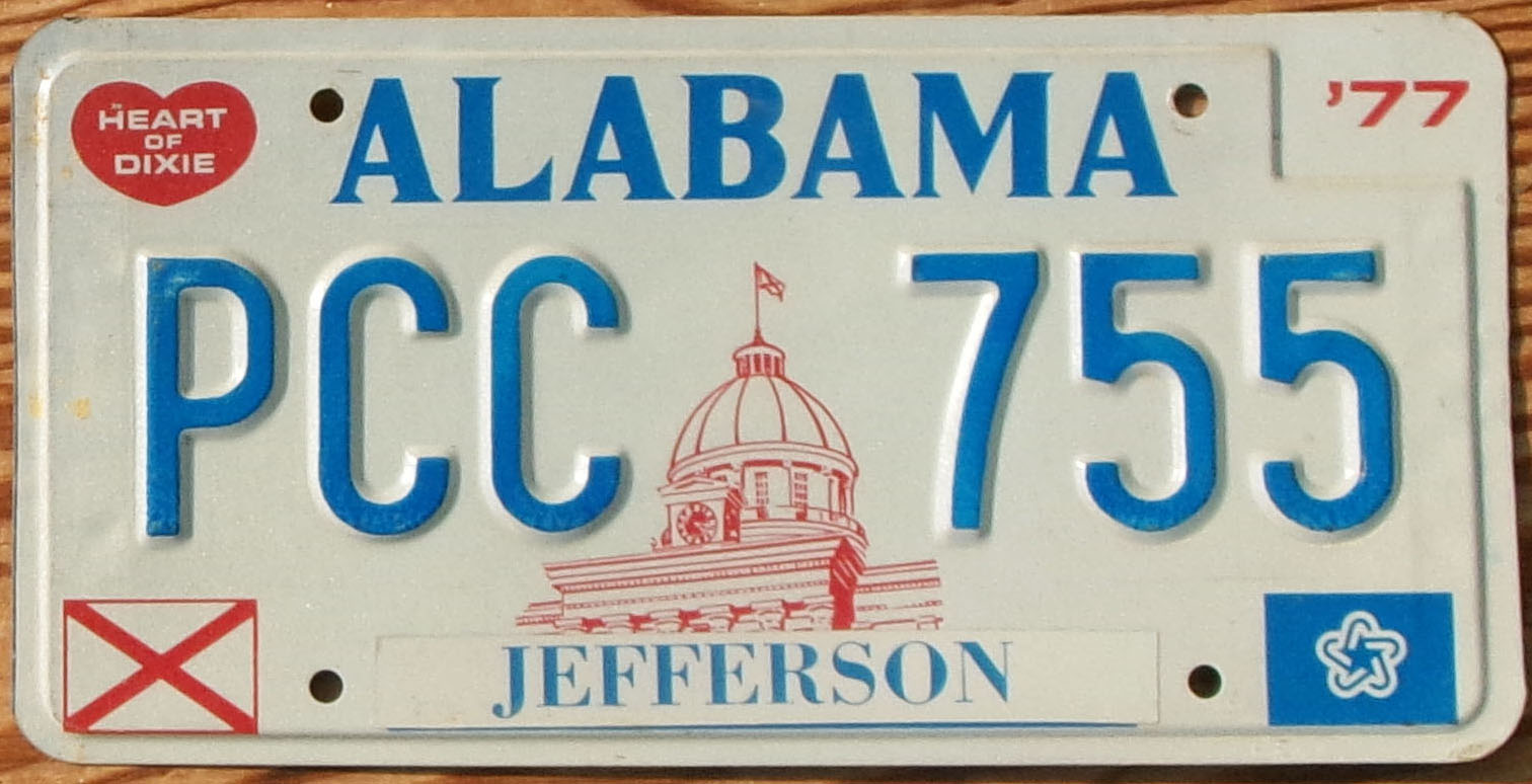 1977 Alabama exc