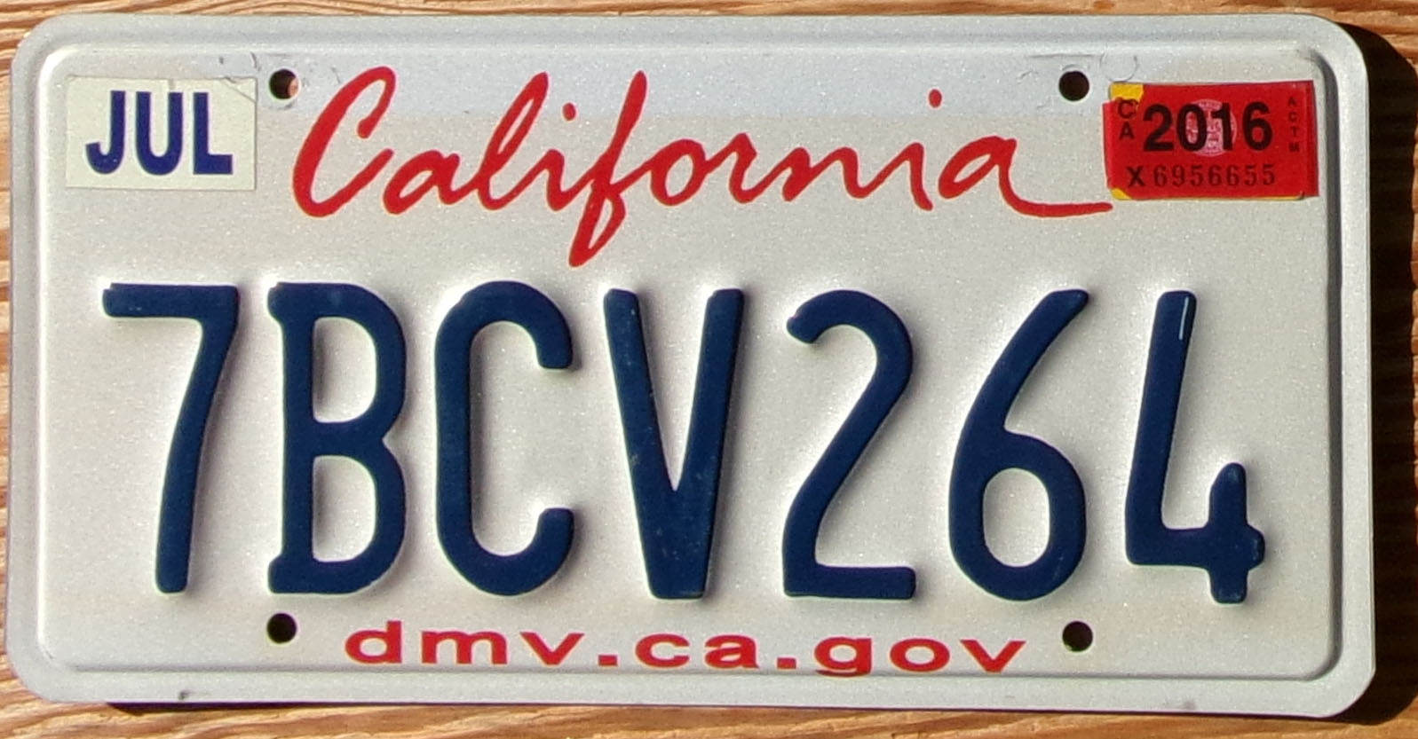 2016 California vg-
