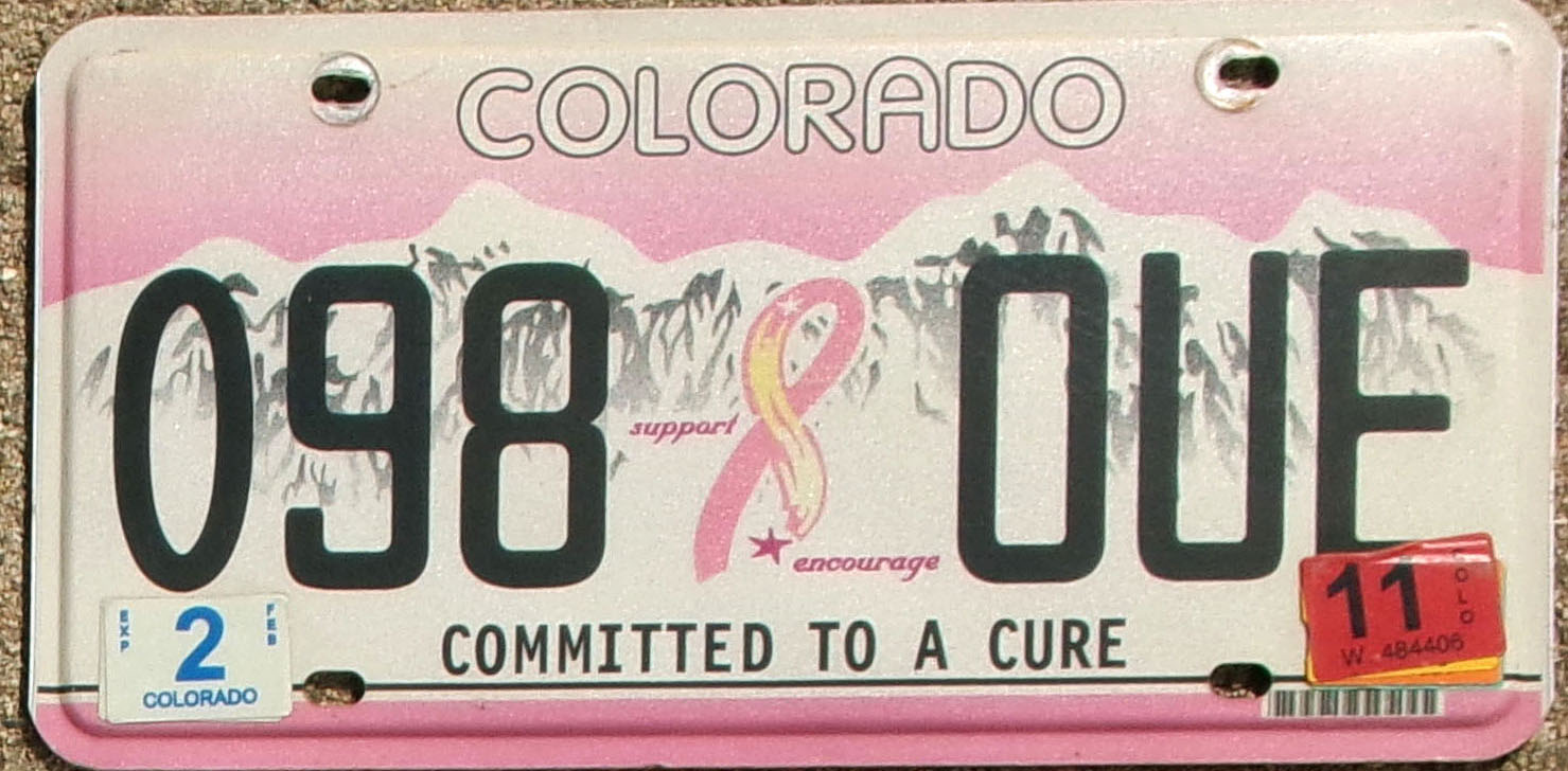 2011 Colorado Committed to a Cure (breast cancer) vg-