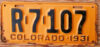 1931 Colorado replacement good-