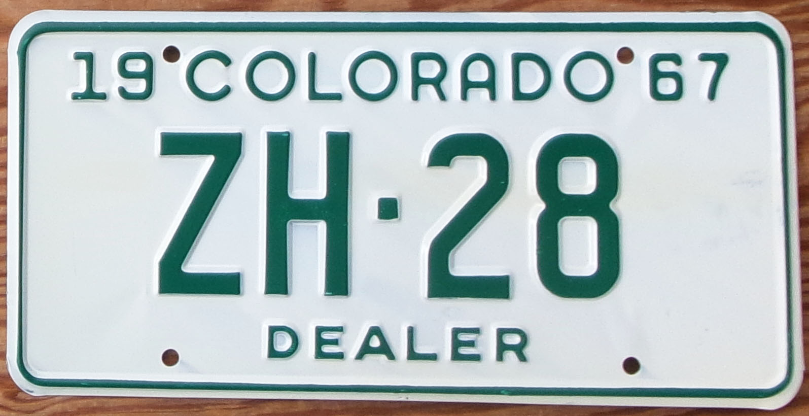 1967 Colorado dealer mint