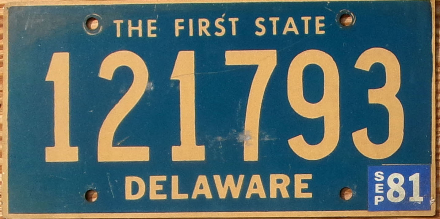 1981 Delaware gvg