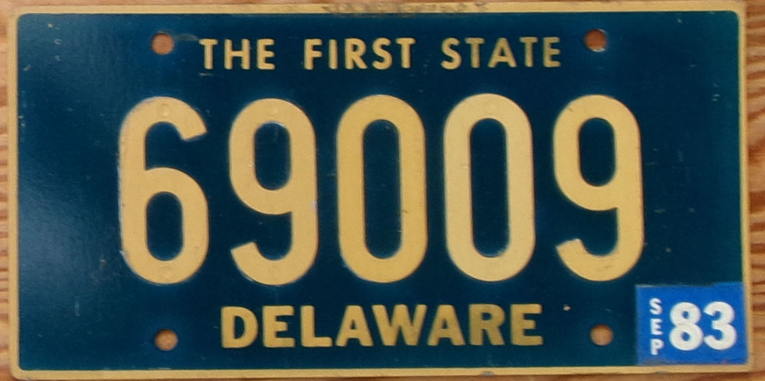 1983 Delaware vg+