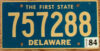1984 Delaware vg