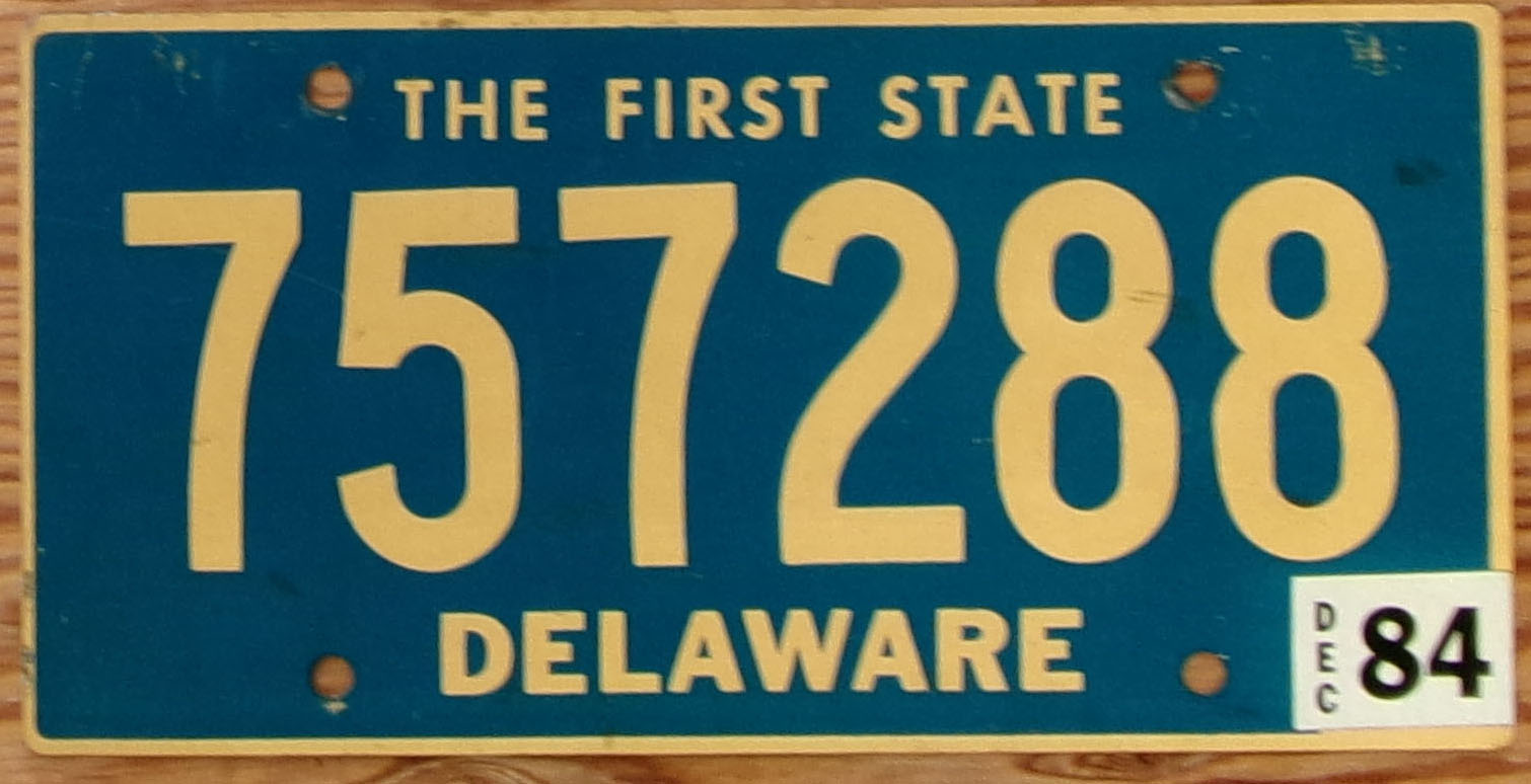 1984 Delaware vg