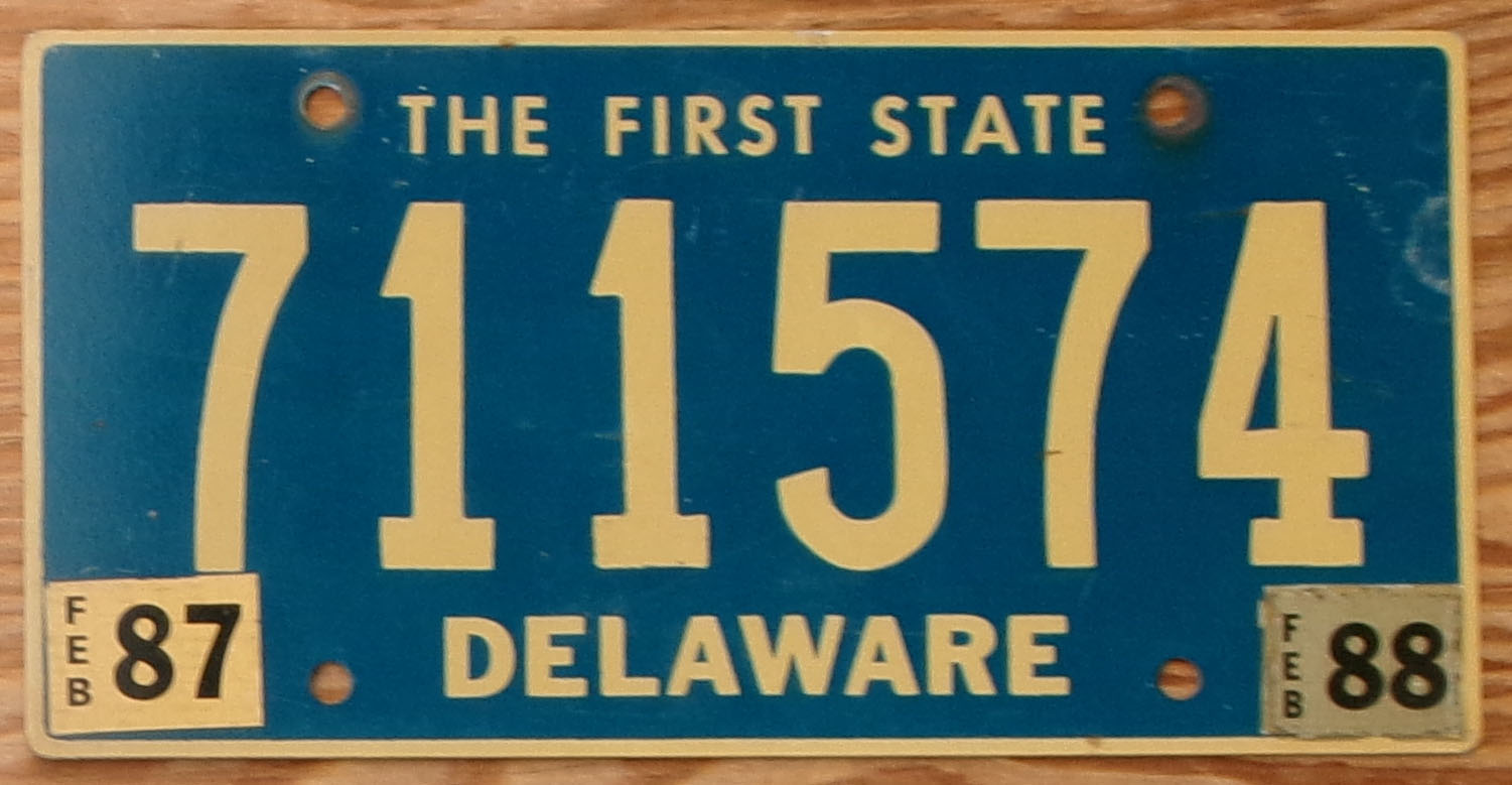 1988 Delaware vg