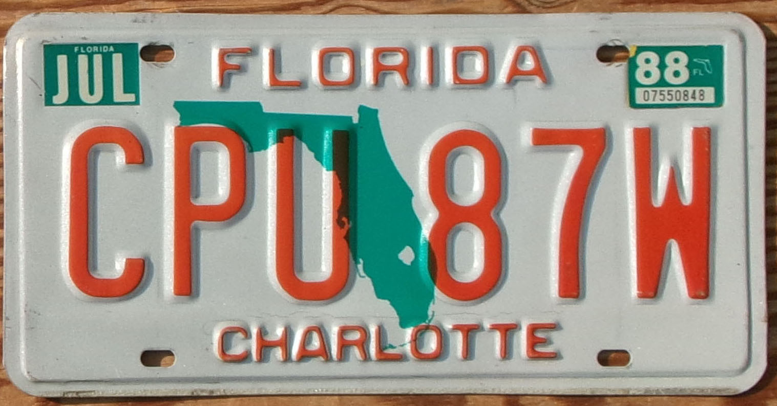 1988 Florida vg+