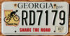 2010 Georgia Share the Road vg-