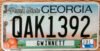 2016 Georgia - Colorful base vg