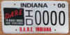 2000 Indiana D.A.R.E. sample mint