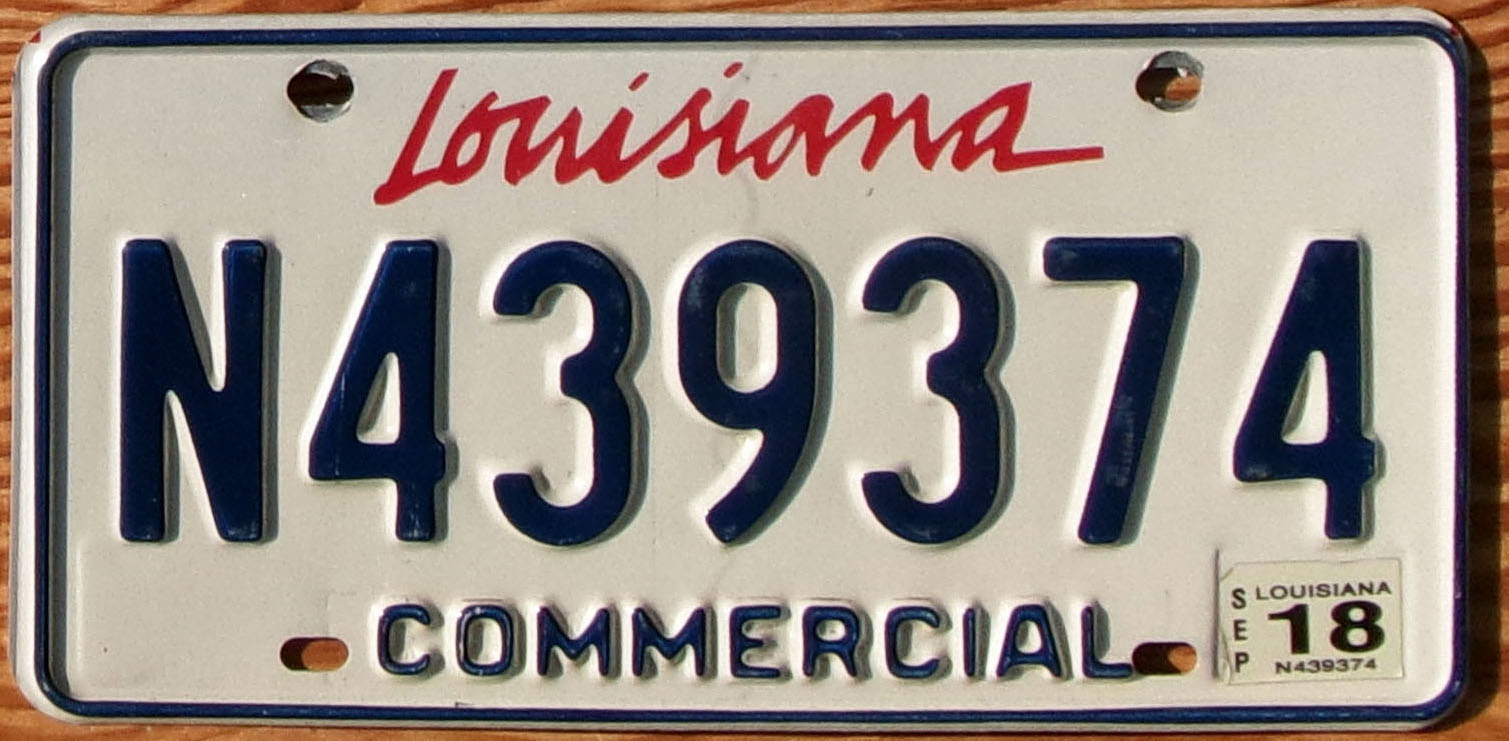 2018 Louisiana commercial vg