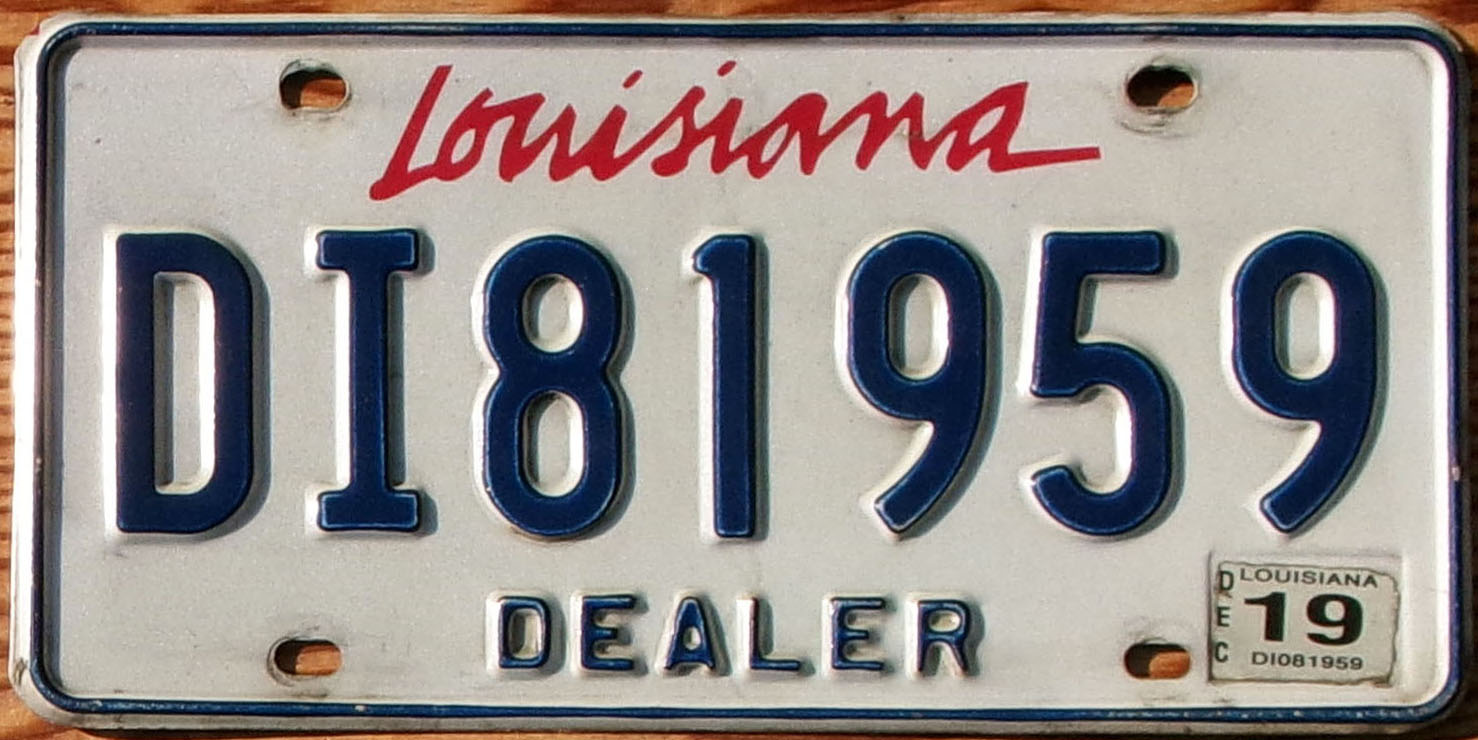 2019 Louisiana dealer vg-
