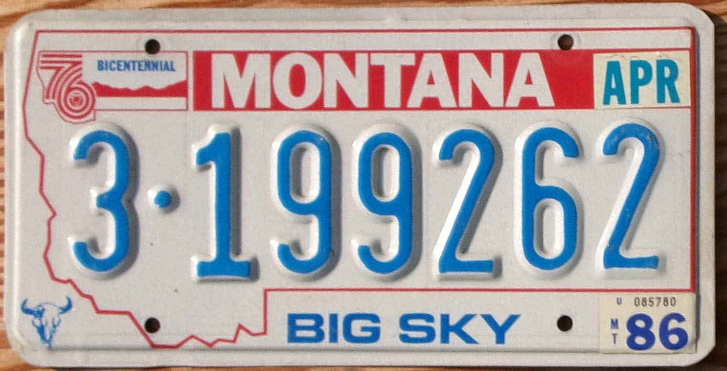 1986 Montana vg+