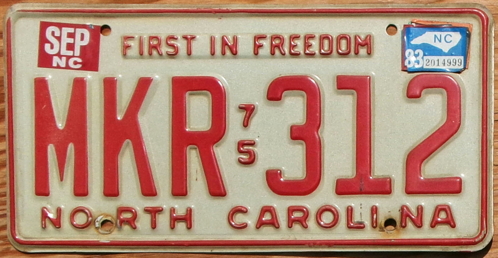 1983 North Carolina vg