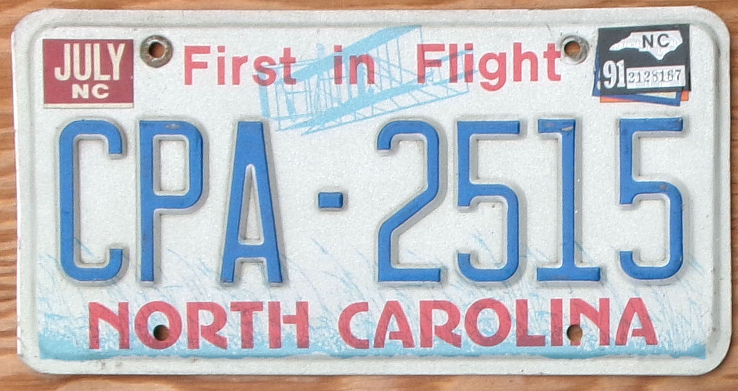 1991 North Carolina vg-