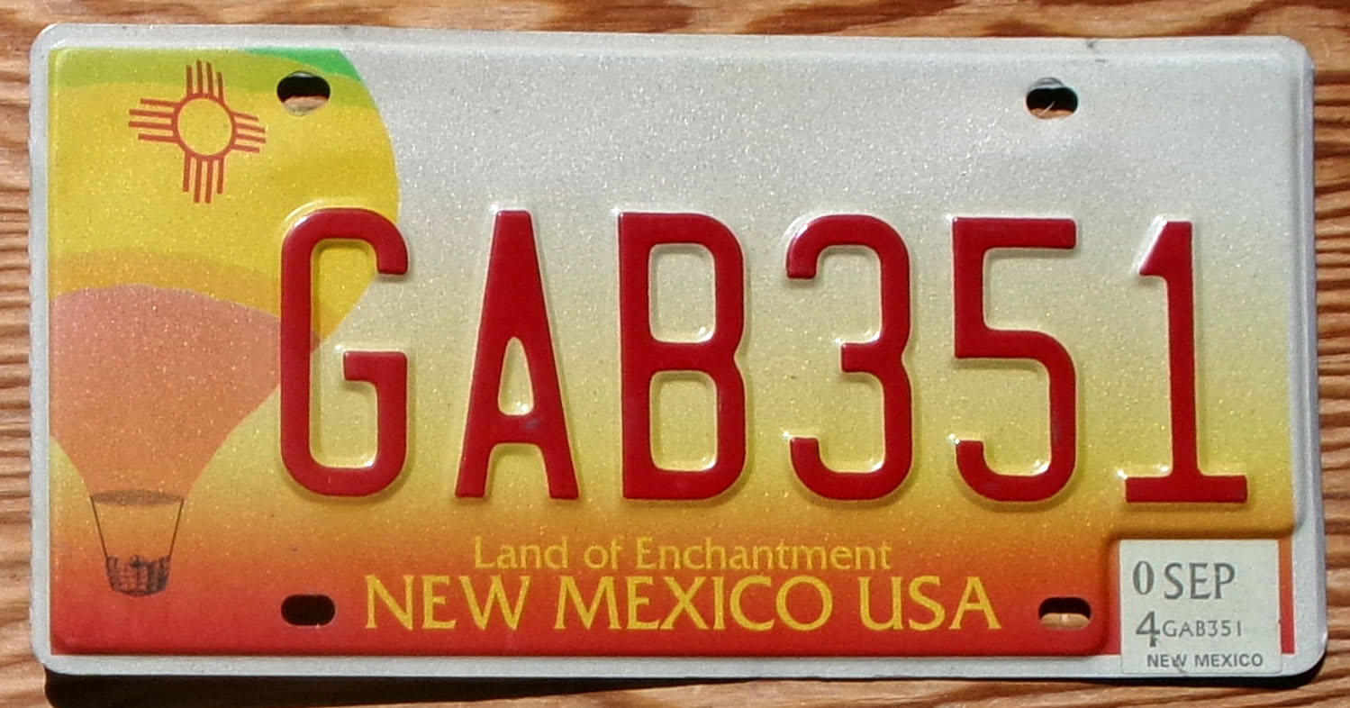 2004 New Mexico balloon vg+