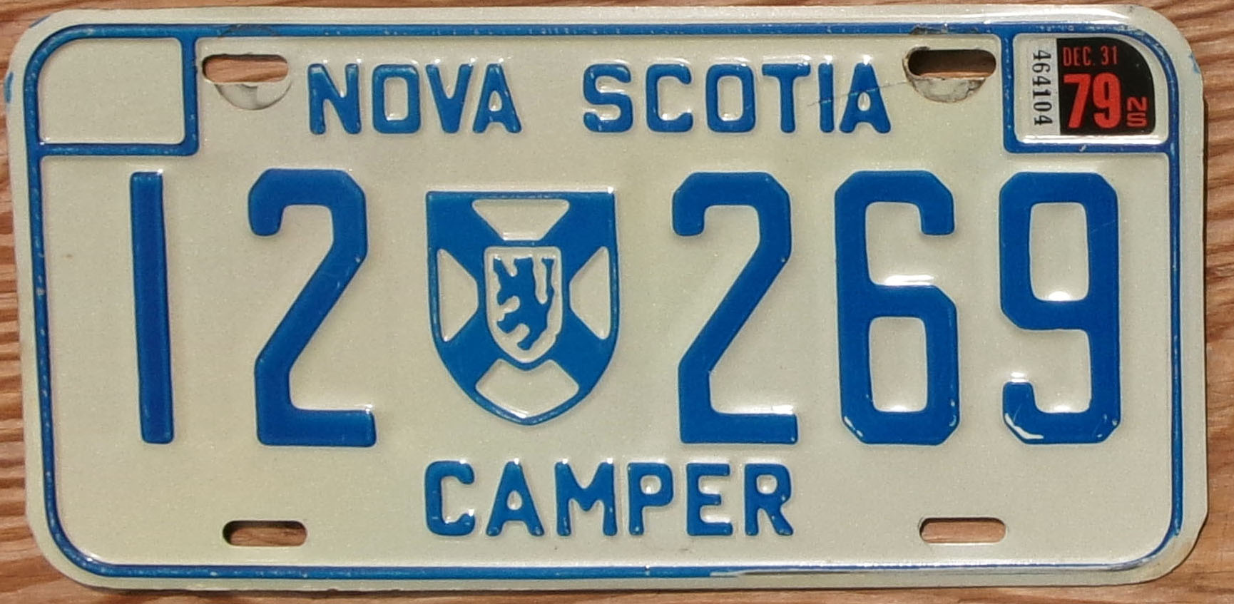 1979 Nova Scotia camper vg