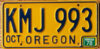 1978 Oregon nearly mint NICE PLATE