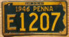 1946 Pennsylvania good-