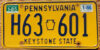 1986 Pennsylvania vg-