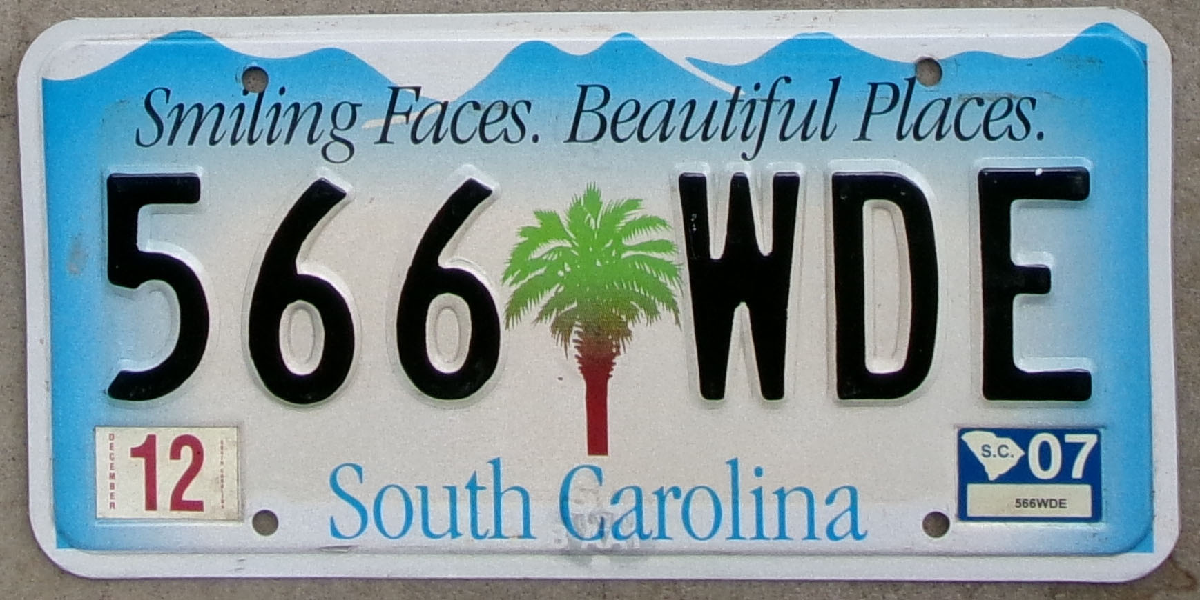 2007 South Carolina vg-