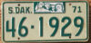 1971 South Dakota vg-
