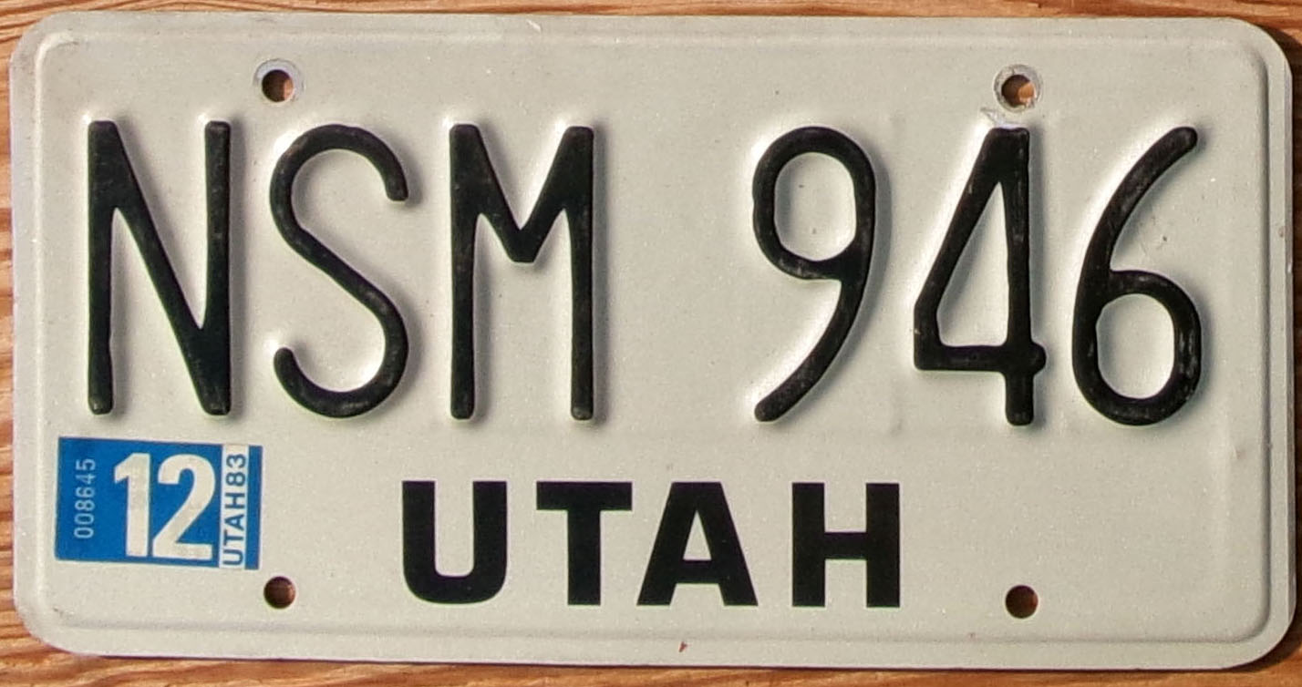 1983 Utah vg+
