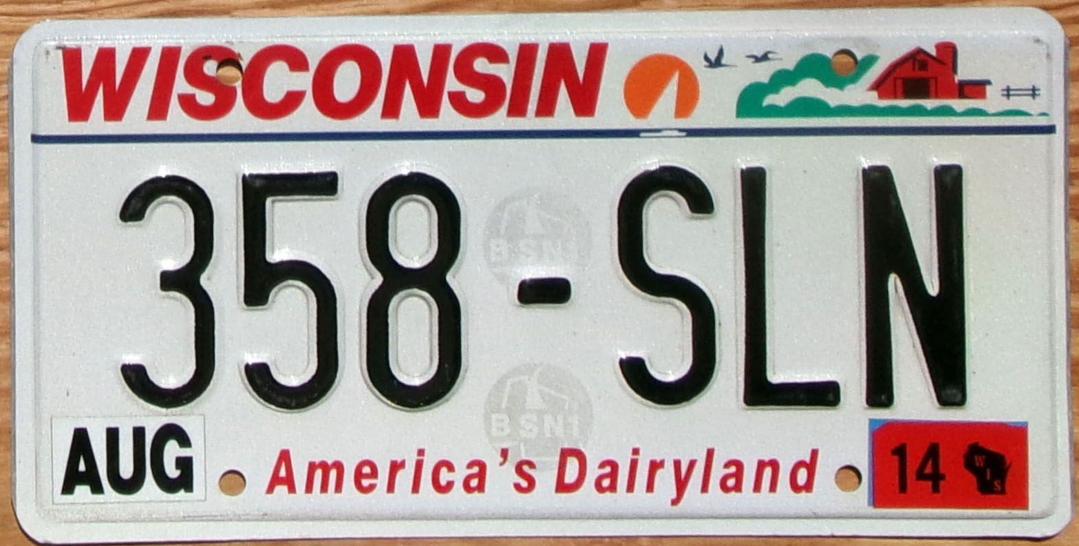 2014 Wisconsin vg+
