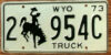 1973 Wyoming truck nearly mint