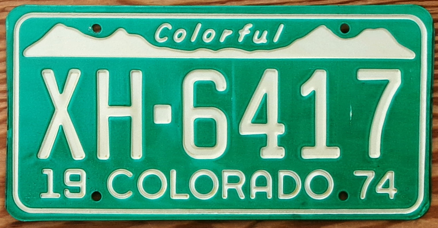 1974 Colorado mint