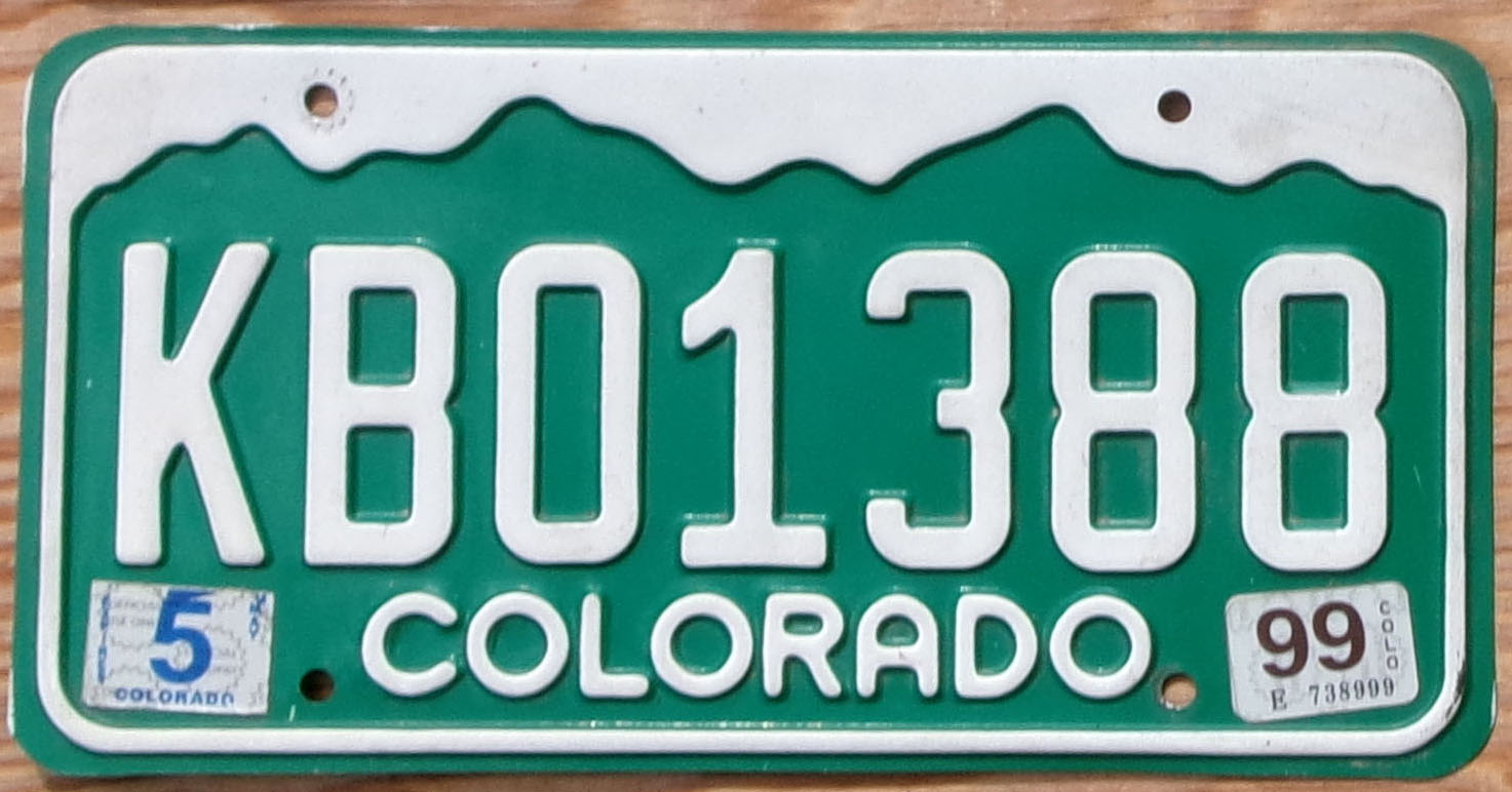 1999 Colorado vg+