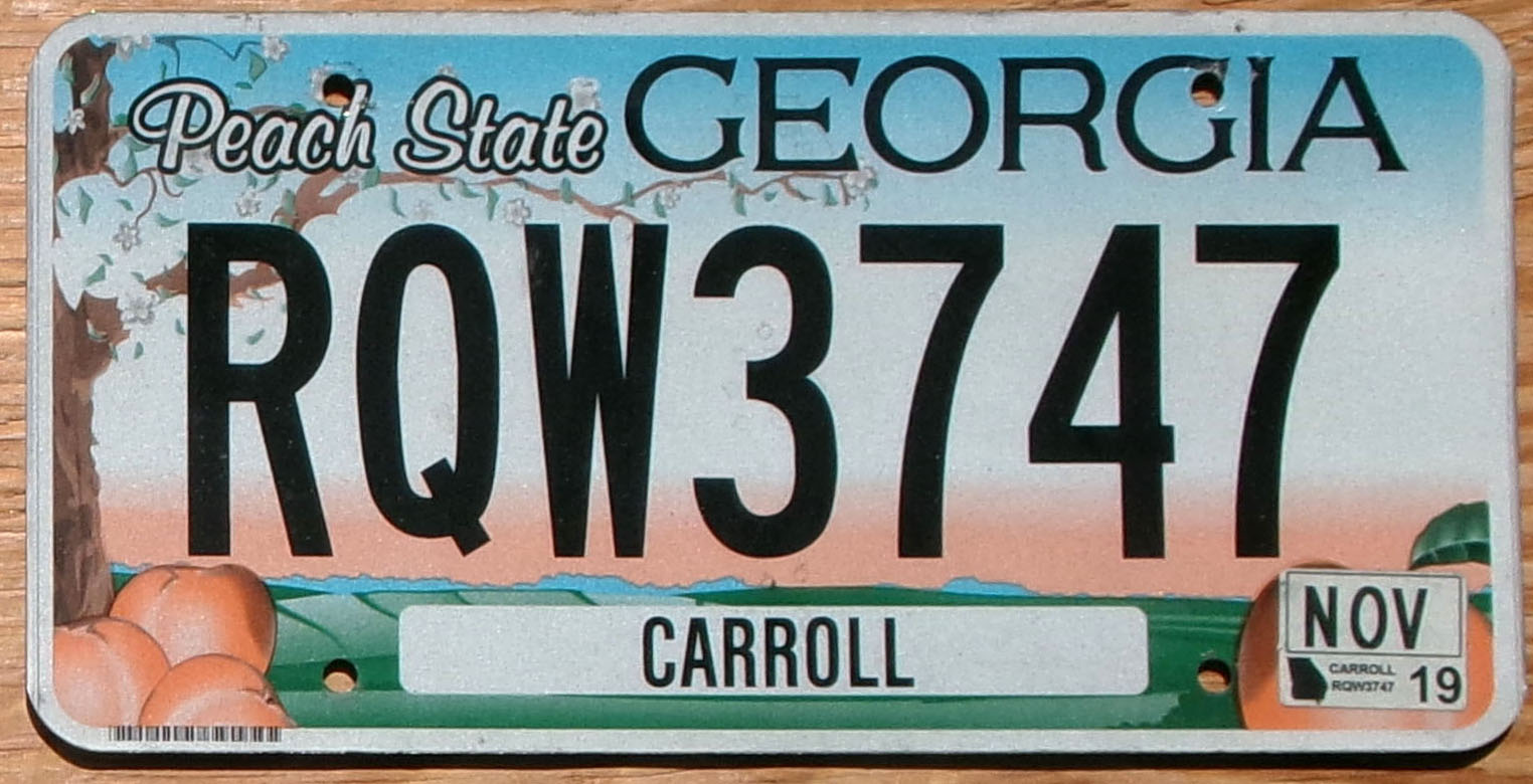 2019 Georgia - Colorful base vg+